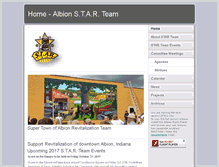 Tablet Screenshot of albionstarteam.org